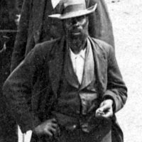 Black Man at Farm Day